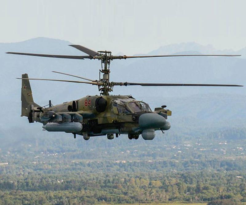 Russia’s Upgraded Kamov Ka-52M Makes Debut Flight