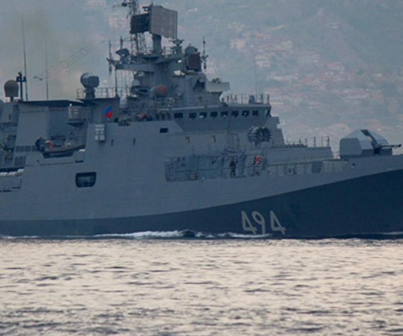 Russian Navy Receives New Admiral Makarov Frigate