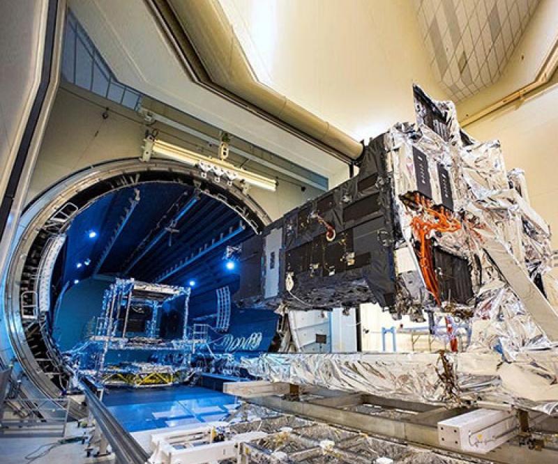 SBIRS GEO-5 Space Vehicle Enters Critical Thermal Vacuum Testing