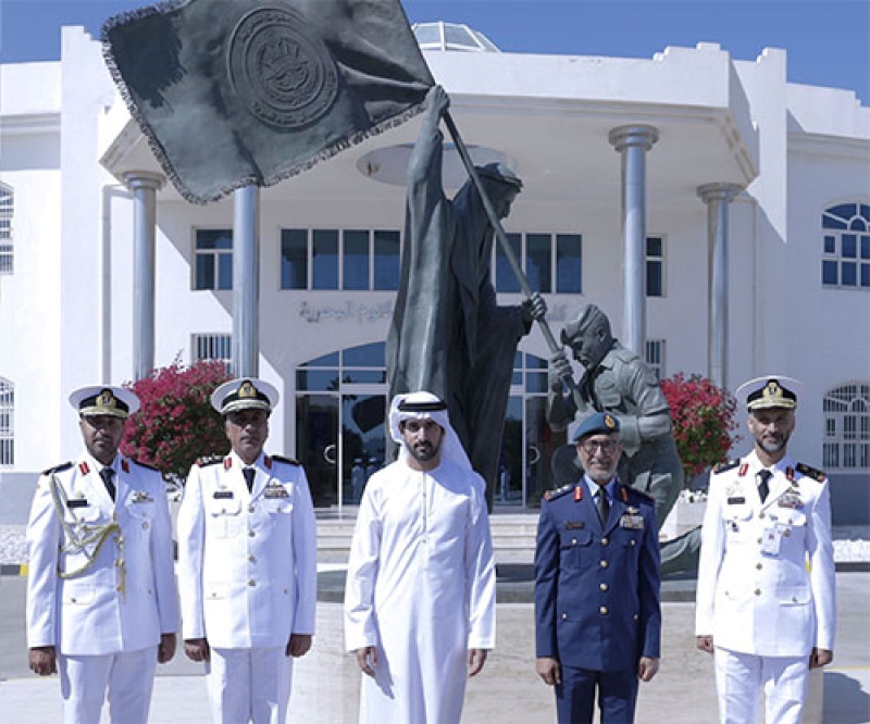 UAE Defence Minister Attends Graduation at Rashid bin Saeed Al Maktoum Naval College