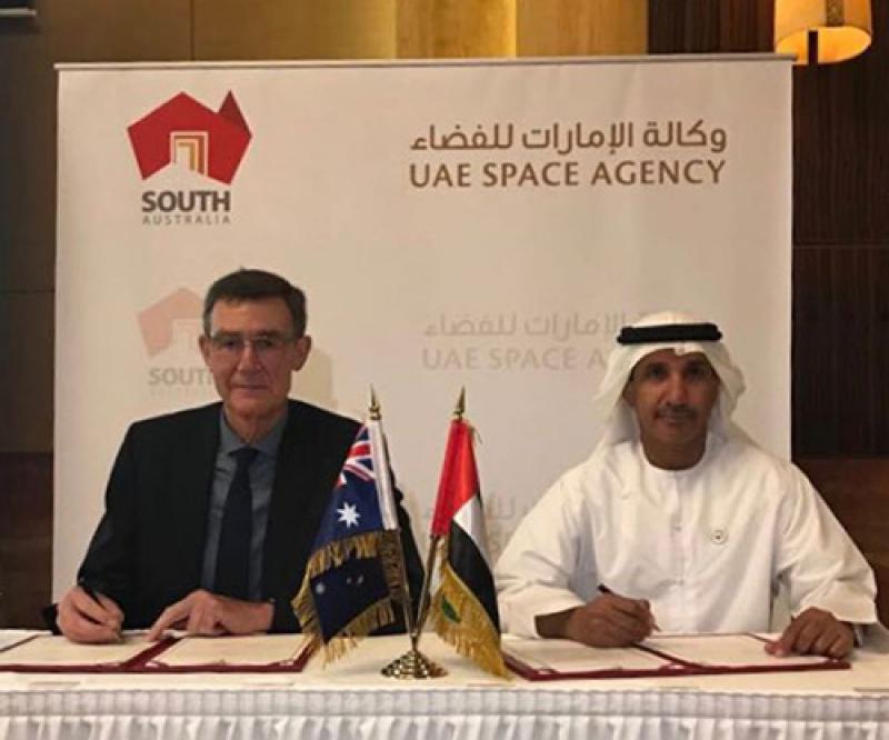 UAE Space Agency, Government of South Australia Sign MoU