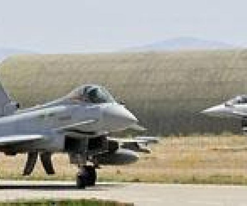 RAF Typhoons exercise in Turkey