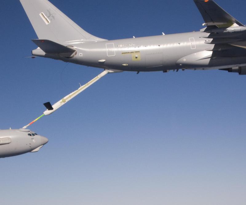 A330 MRTT Refuels AWACS