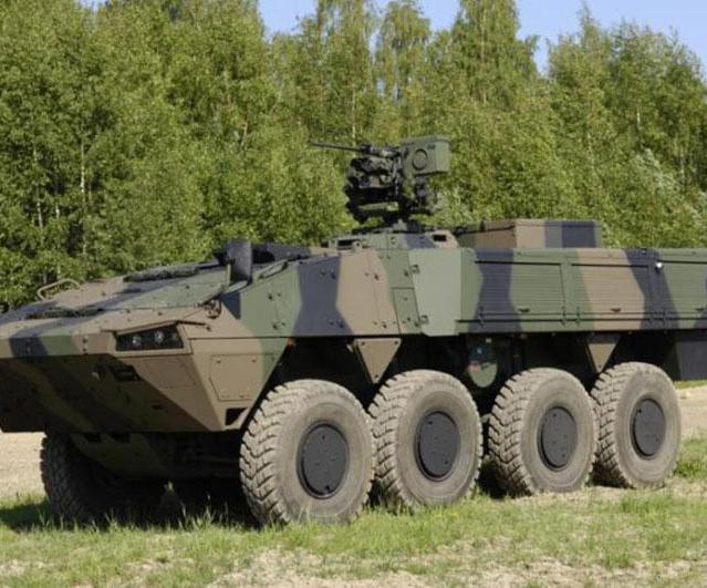 UAE Orders Patria AMV Armored Wheeled Vehicles