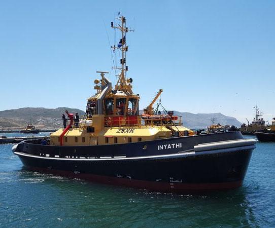 South African Navy Receives New Damen ATD Tug 2909