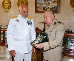 Algerian Chief of Staff Receives Italian Chief of Defence Staff