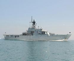 Bahrain’s ‘RBNS Al-Zubara' OPV Docks in Salman Naval Base