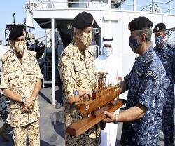 Bahrain’s Commander-in-Chief Inspects ‘RBNS Al-Zubara’ Patrol Warship