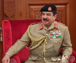 Bahrain’s King Receives Defense Minister, Commander-in-Chief and Chief-of-Staff 