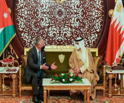 Bahrain’s King Receives Jordanian Counterpart