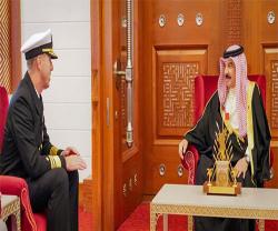 Bahrain’s King Receives Newly Appointed US Fifth Fleet Commander