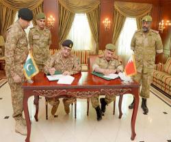 Bahrain’s National Guard, Pakistani Army Sign MoU to Enhance Military Cooperation