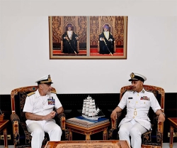 Chief of Italian Navy Visits Sultanate of Oman