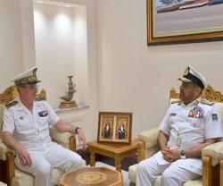 Chief of Staff of French Navy Visits Sultanate of Oman