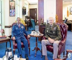 Chief of Staff of Qatar Armed Forces Meets Top US Military Officials