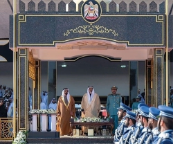 Crown Prince of Abu Dhabi Attends Police College Graduation Ceremony