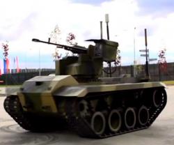 Russia Unveils Kamikaze Robotic Tank