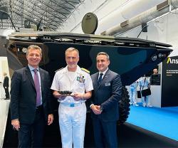 IDV Showcases Amphibious Armoured Vehicle (VBA) at SEAFUTURE 2023 in Italy