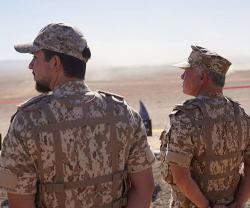 Jordanian King, Crown Prince Attend Tactical Exercise