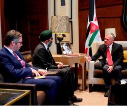 Jordanian King Receives Canada’s National Defense Minister