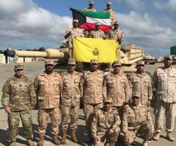 Kuwait Military Team Participates in Sullivan Cup Tank Competition