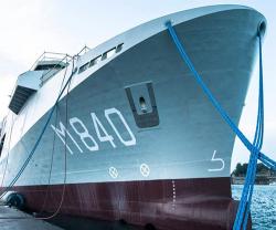 Launching of Second Mine Countermeasure Vessel of Belgian-Dutch rMCM Programme