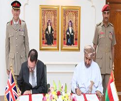 Oman, UK Sign Additional Annex for Joint Defence Agreement