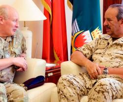 Bahrain’s Defense Chief Receives Chief of British Operations