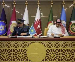 Qatar, Kazakhstan Defence Ministers Sign Military Cooperation Agreement