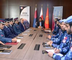 Qatar’s Interior Minister Visits Qatari Security Forces Participating in Securing Paris Olympics 2024