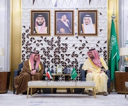 Saudi, Kuwaiti Interior Ministers Discuss Security Cooperation