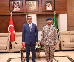 Saudi Chief of General Staff Receives Deputy Minister of National Defence of Turkiye