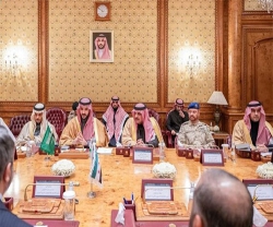 Saudi Defense Minister Meets Syrian Foreign, Defense Ministers, Head of General Intelligence 