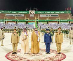 Saudi Defense Minister Patronizes Graduation of Cadets from King Abdulaziz Military College