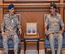 Saudi Royal Air Force Commander Visits Sultanate of Oman