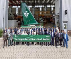 Saudia Group Visits Airbus Manufacturing Facility in Hamburg to Celebrate Historic Deal