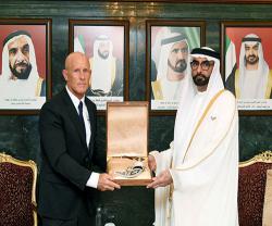 UAE’s Minister of Defense Receives Lockheed Martin’s ME Chief Executive