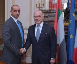 UAE Interior Minister Meets French Counterpart 