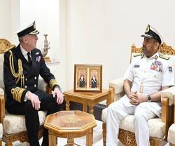 UK Chief of Defence Staff, Commander of French Forces in Indian Ocean Visit Oman