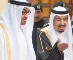 Saudi King, UAE Crown Prince Hold Talks