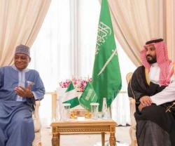 Saudi Defense Minister Receives Nigerian Counterpart