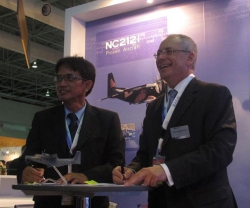 Airbus Military, PTDI Sign Development Plan for NC212i