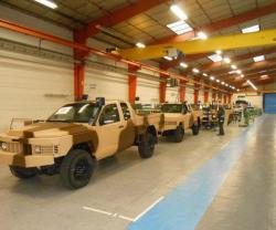 1000th Acmat Light Tactical Vehicle Rolls Off Production Line