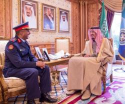 Saudi Crown Prince Meets Parting Kuwaiti Military Attaché