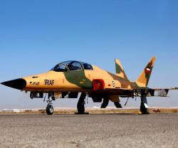 Iranian Air Force Equipped with Saeqeh 2 Fighter Jets