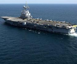 US Resupplies Charles De Gaulle and 3 Other French Warships in Bahrain