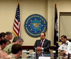 Qatar’s Defense Minister Tours Medical & Naval Sites in the US