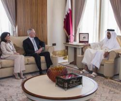 Qatar’s Emir Meets US Defense Secretary