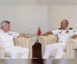 UAE Naval Forces Chief Receives UK’s Chief of Naval Staff