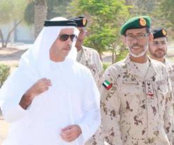 UAE Interior Minister Visits Land Forces Training Center